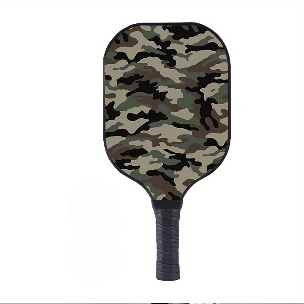 

Pickleball Paddle 1PC with Carry Bag Fiberglass Racket Lightweight Honeycomb Core Non-Slip Grip Outdoor Sports Training