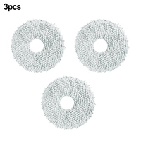 3pcs Mop Pads For Dreame L10s Pro L10s Ultra For XIAOMI Mijia Roboter X10 + Vacuum Cleaner Accessories