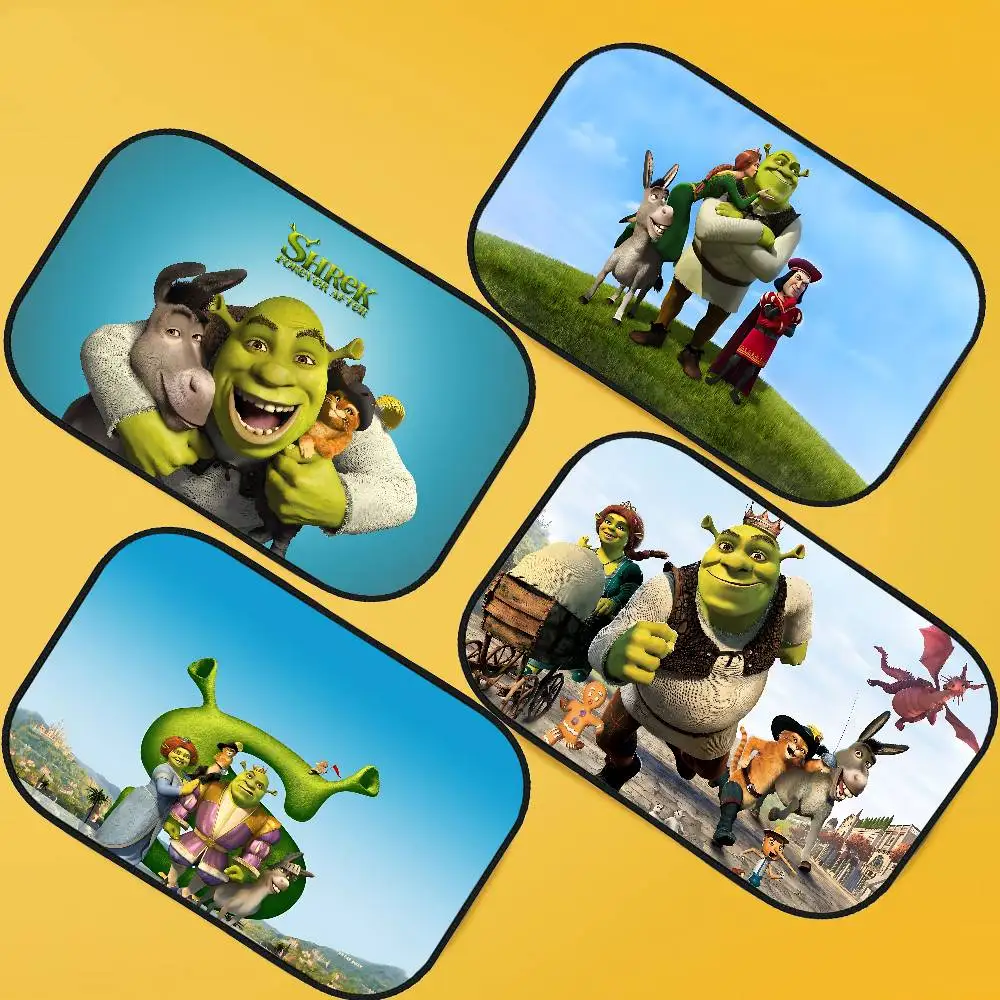 

Shrek-anime Universal Car Windshield Sunshade Reflector Folding Window Cover Protector Insulation Auto Accessories
