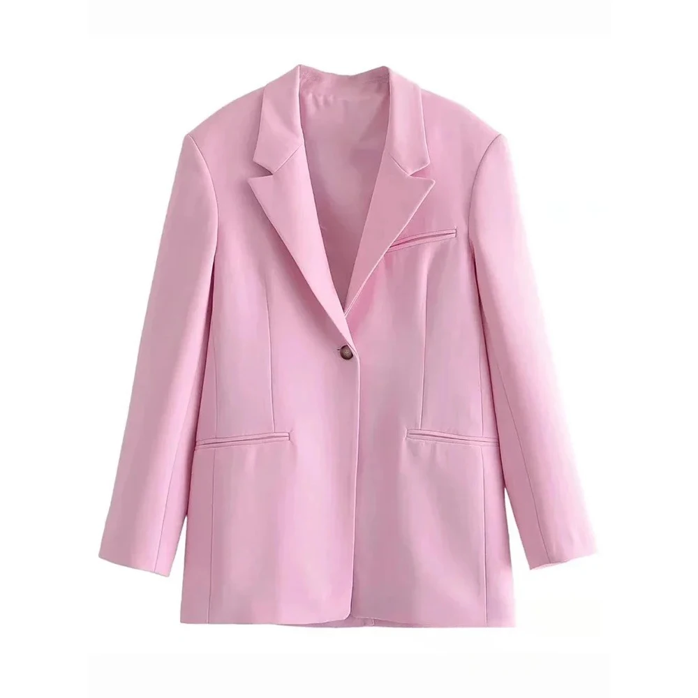 Frauen Anzüge 2-teilig Formale Business Büro Dame Casual Täglichen Outfits Grundlegende Kerbe Revers Einzigen Taste Feste Weibliche Hosen Sets