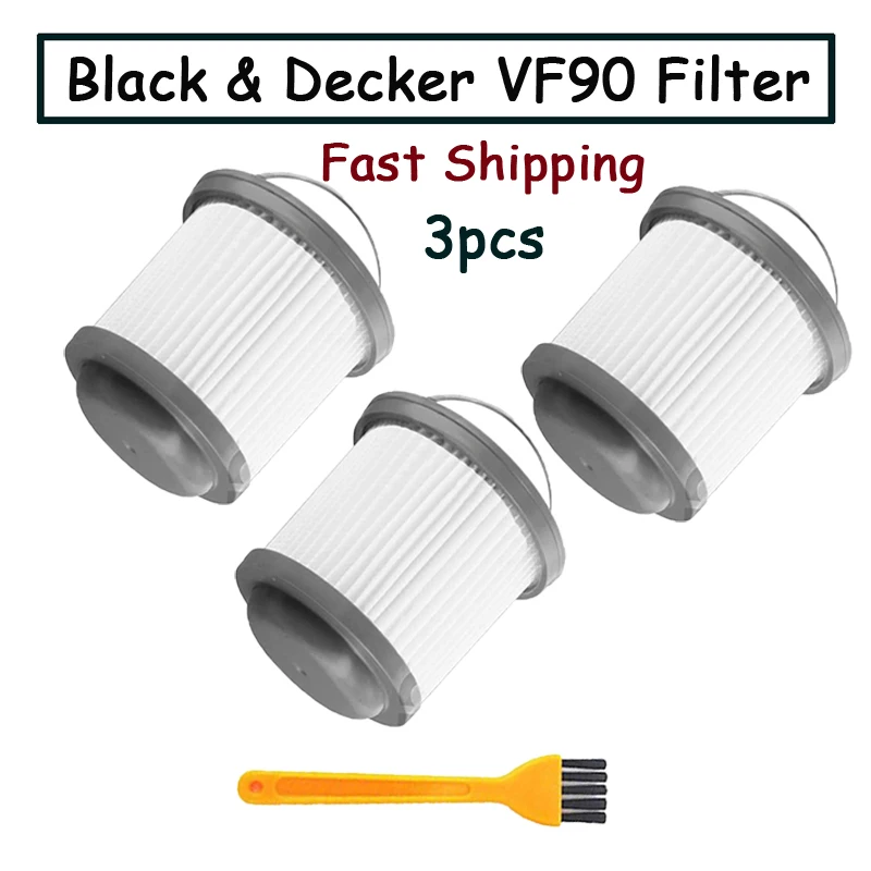 Todo lo que debes saber sobre el filtro VF90 para aspiradoras Black & Decker