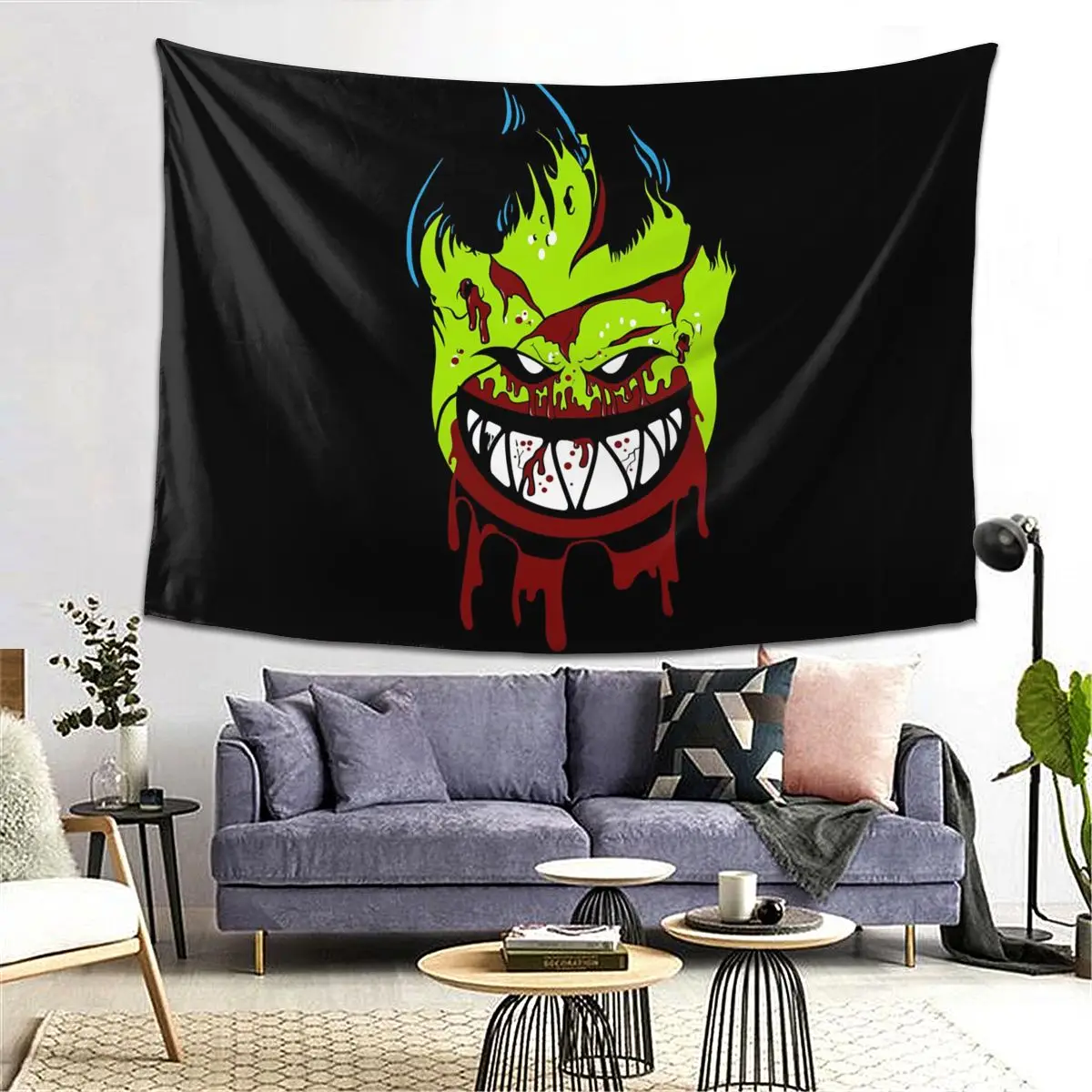 

Spitfire Skate Tapestry Decor Art Aesthetic Tapestries for Living Room Bedroom Home Wall Cloth Wall Hanging