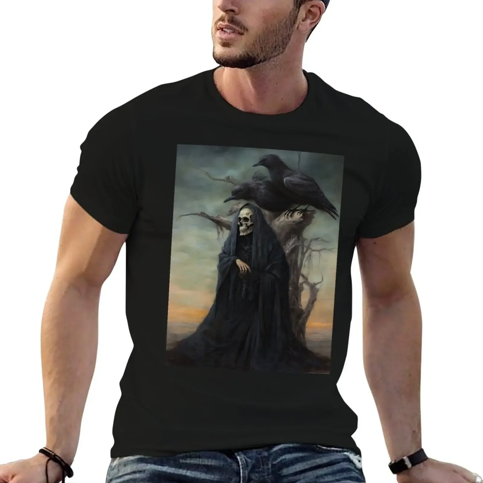 Waiting for the End T-Shirt oversize t-shirts man cute tops custom t-shirts men tshirt