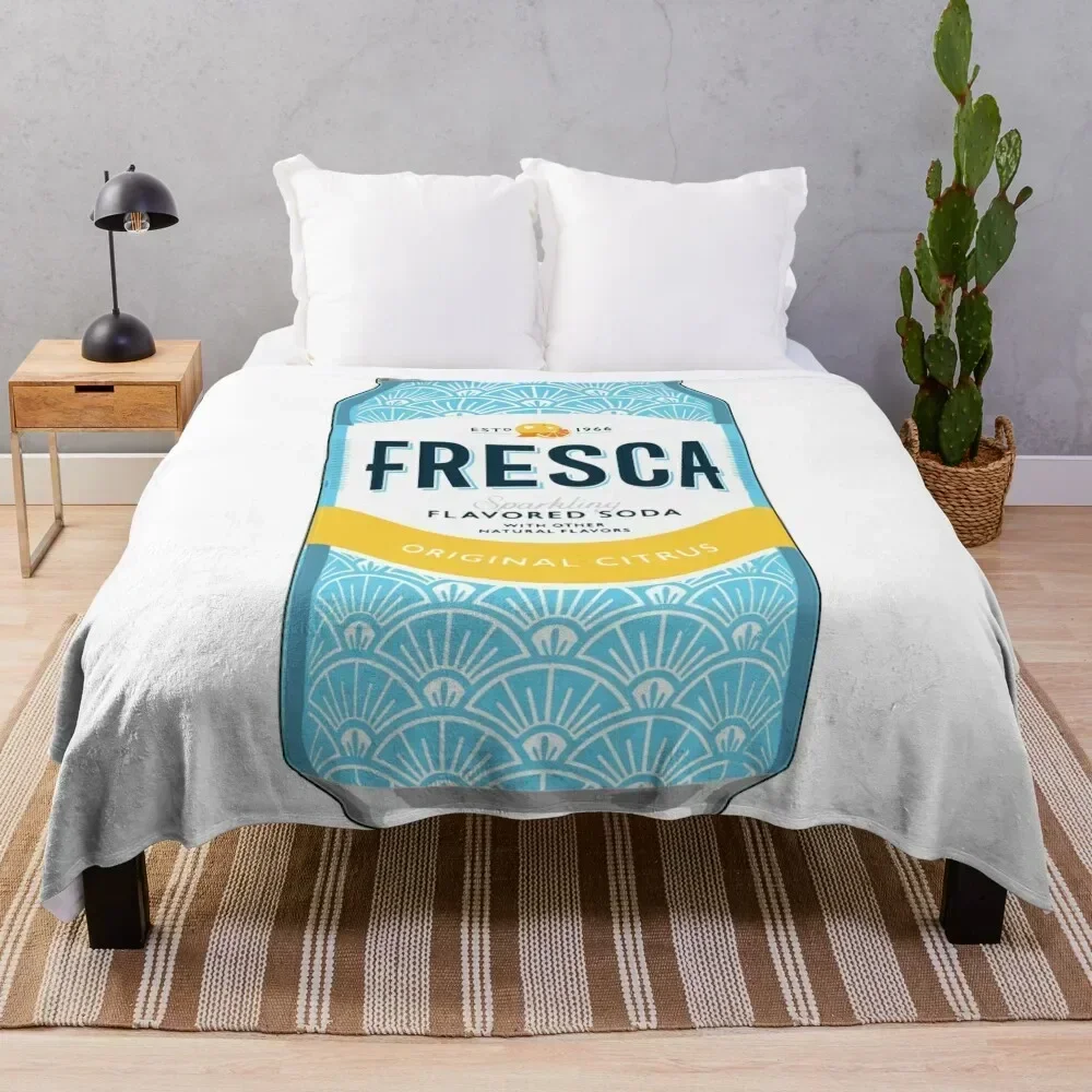

Fresca Can Throw Blanket Outdoor Soft Blanket for Picnic Beach Camping