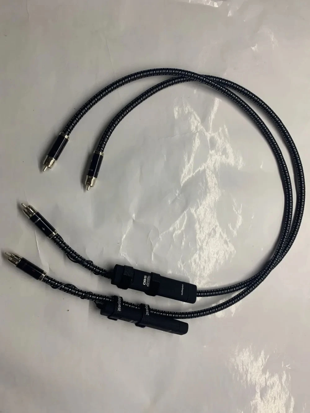 NIAGARA RC.A Interconnect audio cable with 72V DBS Pair for Amplifier CD player