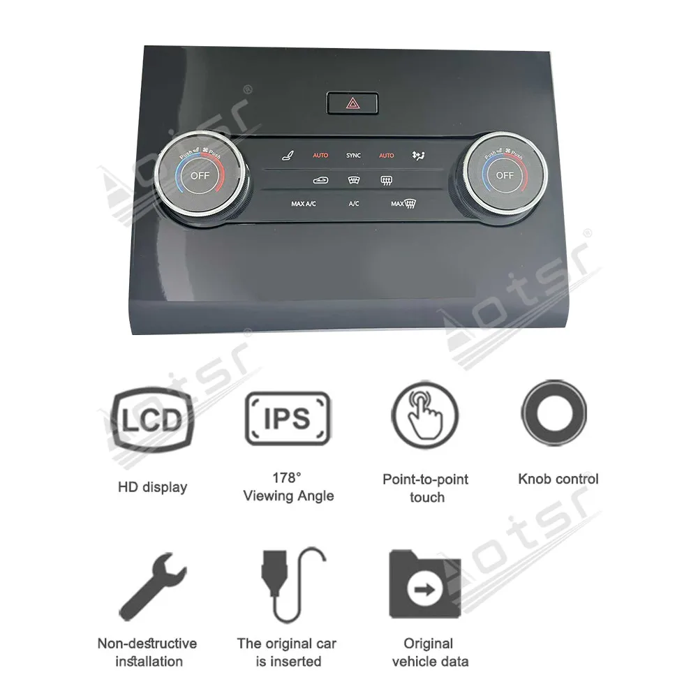 For Land Rover Range Rover Sport Vogue 2014~2017 AC Air Conditioning Control Climate Board LCD Touch climate Control Screen