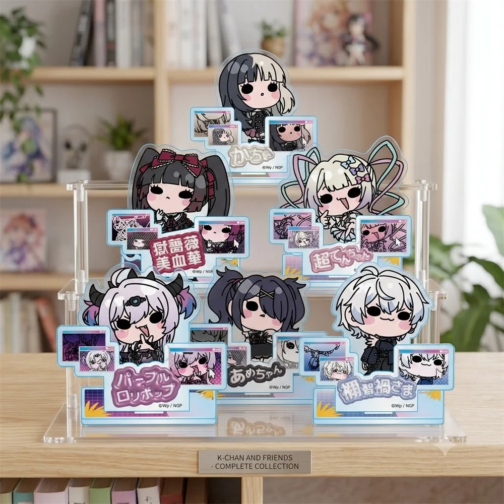 HOT Anime Needy Girl Overdose Acrylic Keychain 10CM Stand Model Cosplay Characters Ornament Accessories Good Collection Gifts