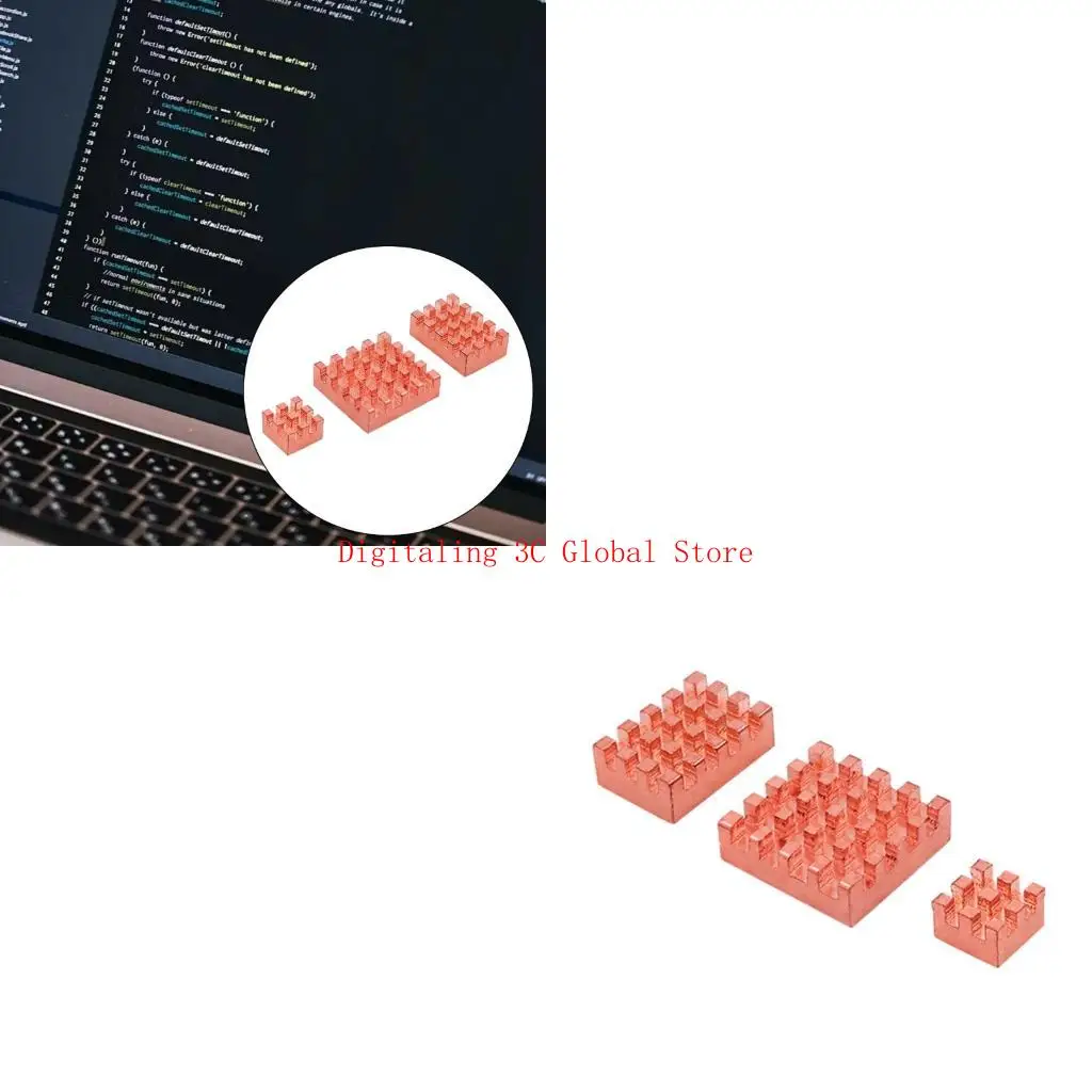 

Copper Cooling Heatsinks High Conductivity For RV2 Single Board Computers
