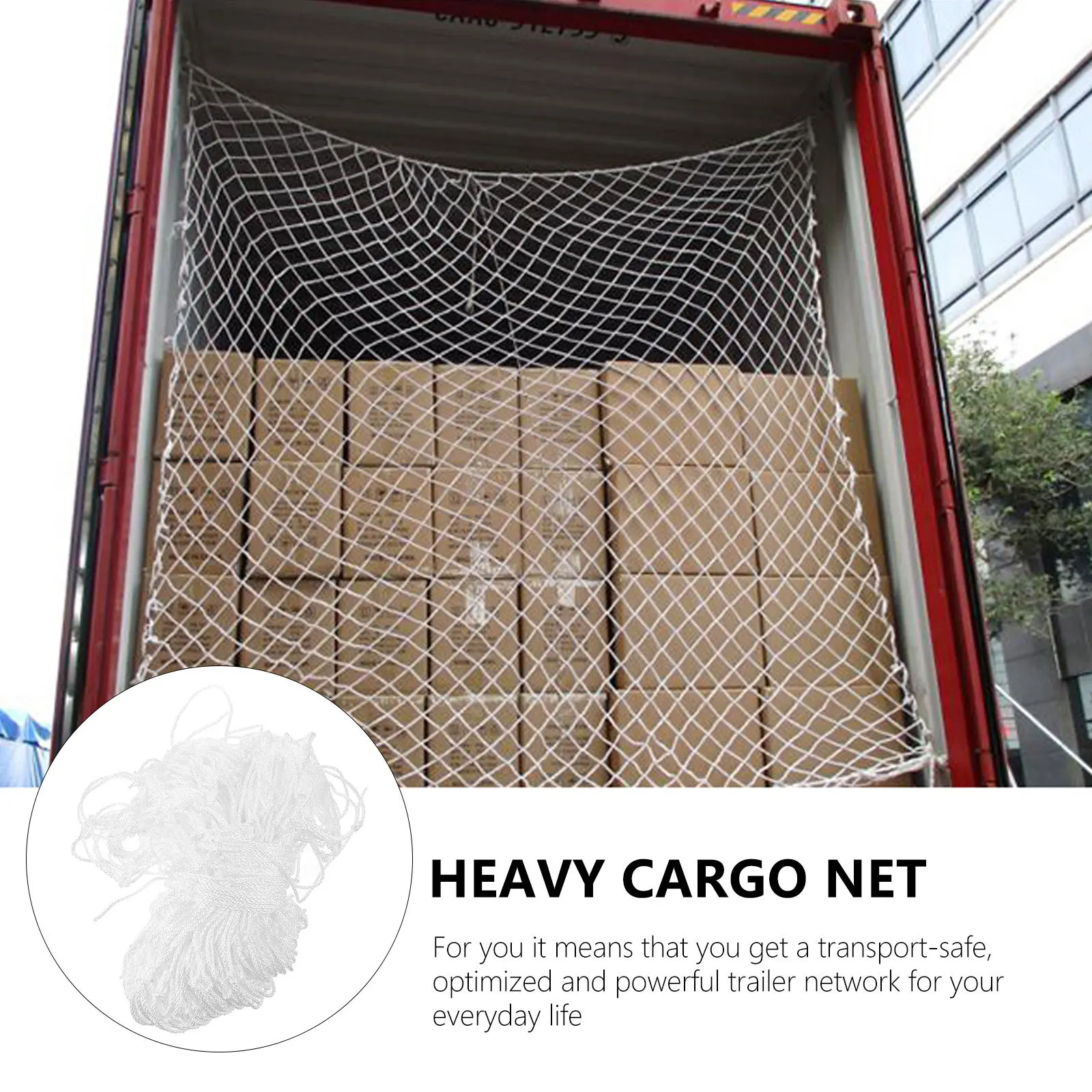 

Cargo Net Protective Screening Trailer Extend Mesh Cover Heavy Duty Luggage Nets Car Accessory