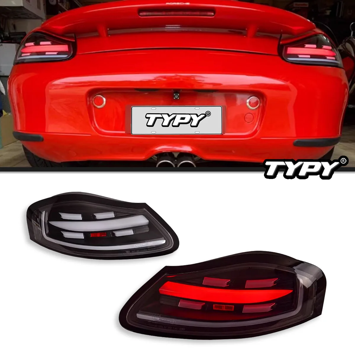 

TYPY Car Lights For Porsche Boxster 986 Taillight 1997-2004 LED Projetor Tail Lamp Daytime Running Light Automotive Accessories