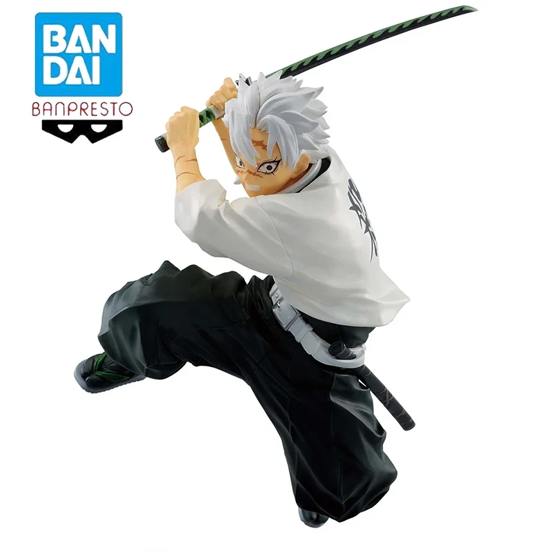 

In Stock Genuine Original BANPRESTO Shinazugawa Sanemi Demon Slayer Action Anime Figure Collectible Doll Statuette Ornament Gift