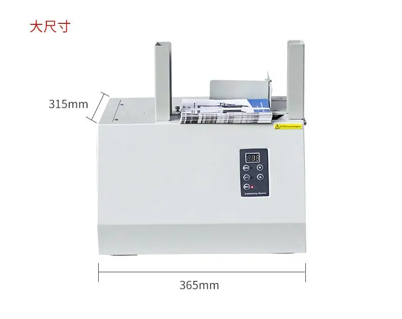 A4-formaat Automatische papierbandbindmachine, automatische bankbiljetbindmachine, crossbindmachine voor documenten en ontvangstbewijzen