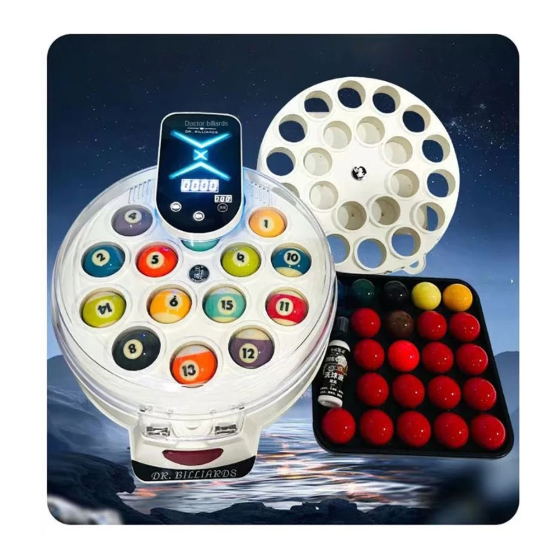 

2024 China Sale New Model Billiard Pool Balls Polish & Clean Machine for 16 Balls Pool or 22 Balls Snooker