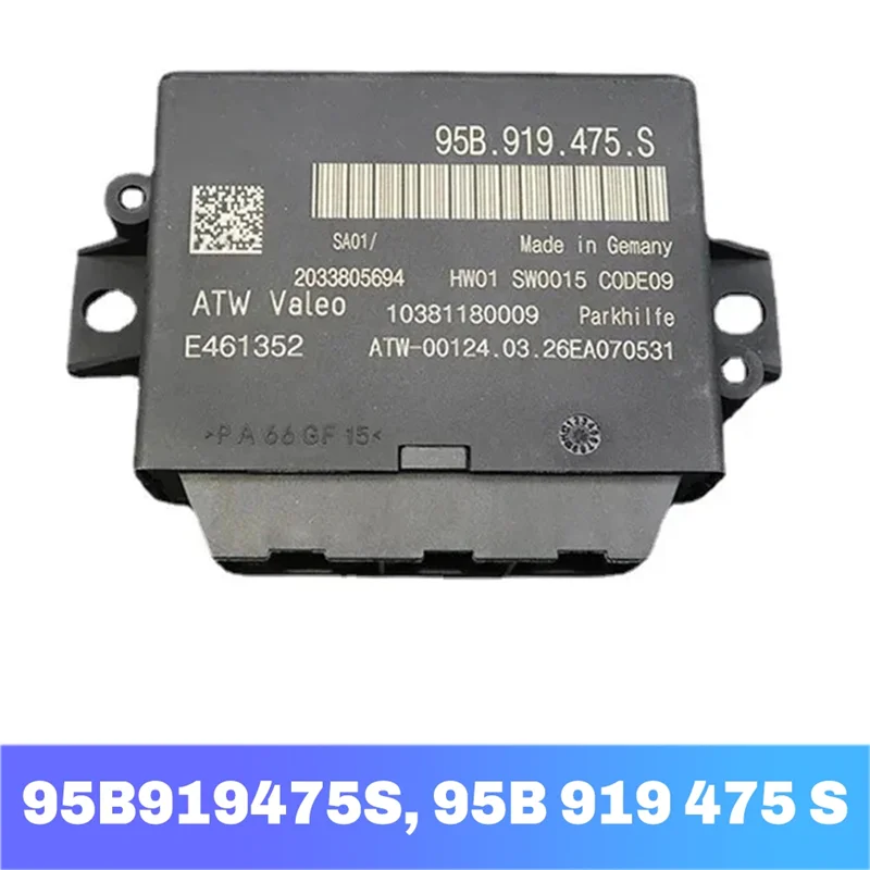 Classy-95B919475S, 95B 919 475 S Parking Assist Control Unit Reversing Radar Module For Porsche 982 718 BOXSTER 982C 718 CAYMAN