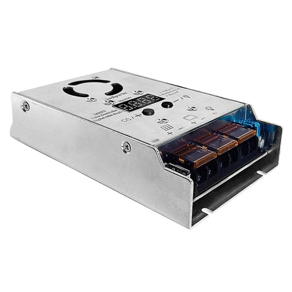Imagem -02 - Controlador Step-down Solar Mppt 450w Entrada 18v80v Carregamento Step-down para 12v 24v Bateria de Lítio de Gel de Chumbo-ácido