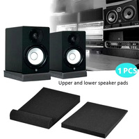 Studio Monitor Isolation Speaker Desktop Acoustic Foam Pads High-density Sponge Blocks Sound Cotton Speaker Accessories 1 Pack