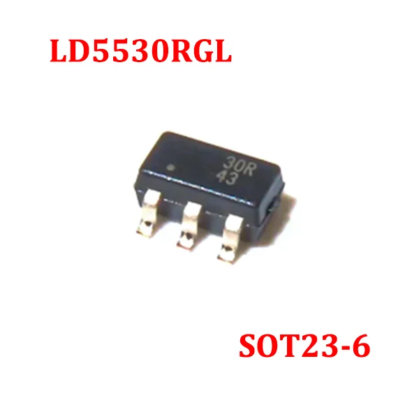 5PCS/10PCS/50PCS/100PCS LD5530RGL LD5530 30R SOT23-6 Brand New Original Chip IC