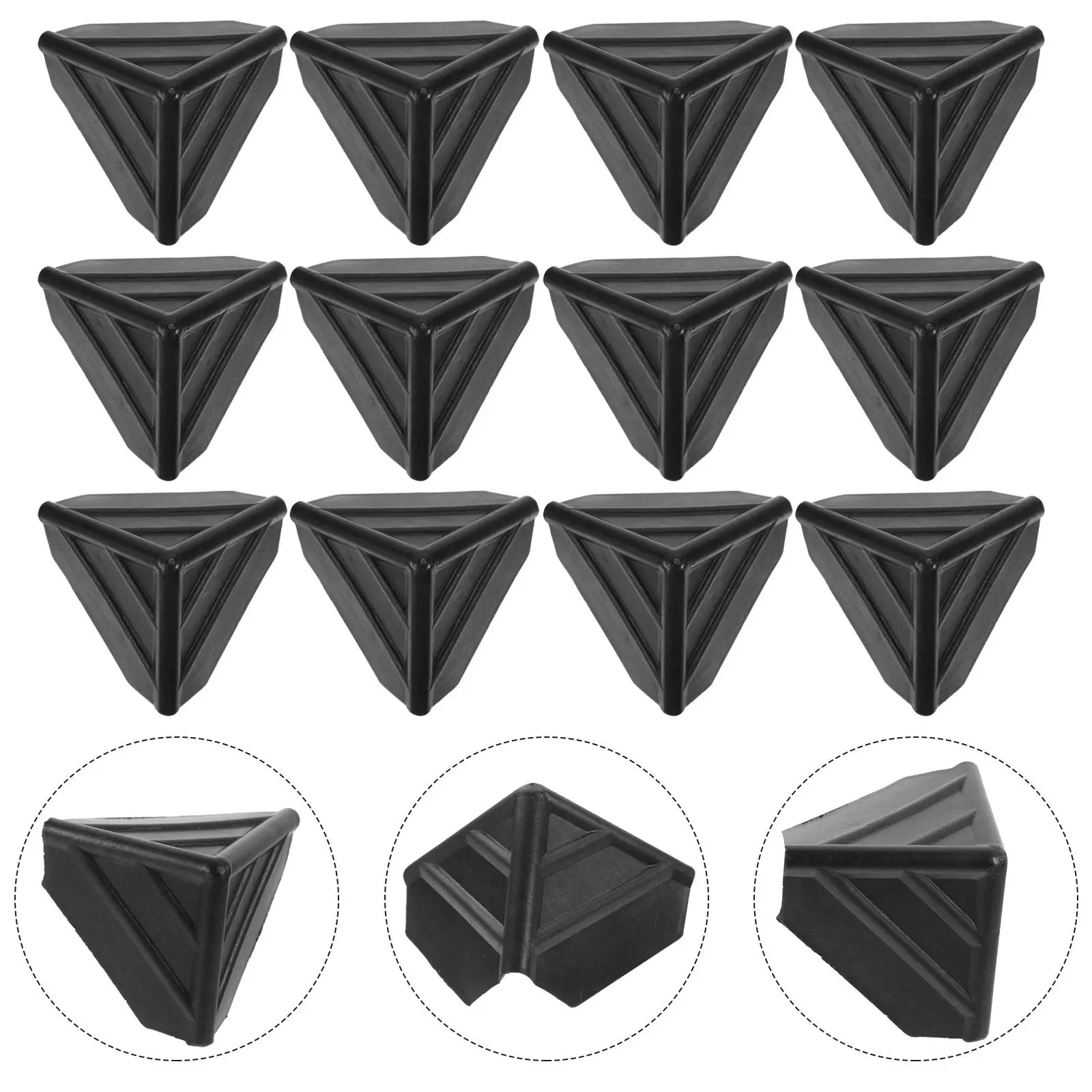 

100Pcs Plastic Corner Guards Packing Box Edge Protectors Shipping Carton Furniture Frame Protection Guard Plastic Corner Guard