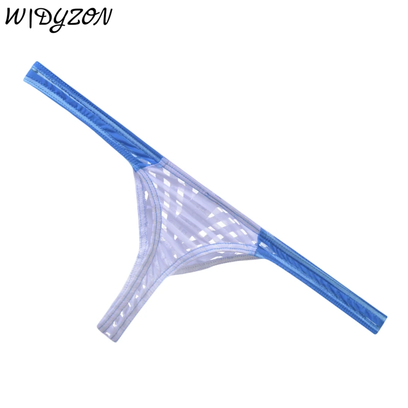 Mens Ultra-thin Thongs G Strings Underwear Men Sexy See Through Bikini T-back Panties Pouch Tanga Hombre Slip for Men Lingeries