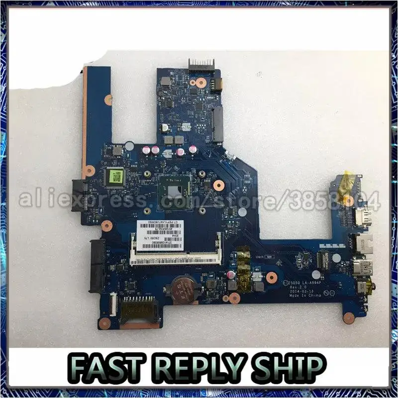 For HP 15 15-R Laptop Motherboard LA-A994P 788287-001 With SR1YW N3540 Processor