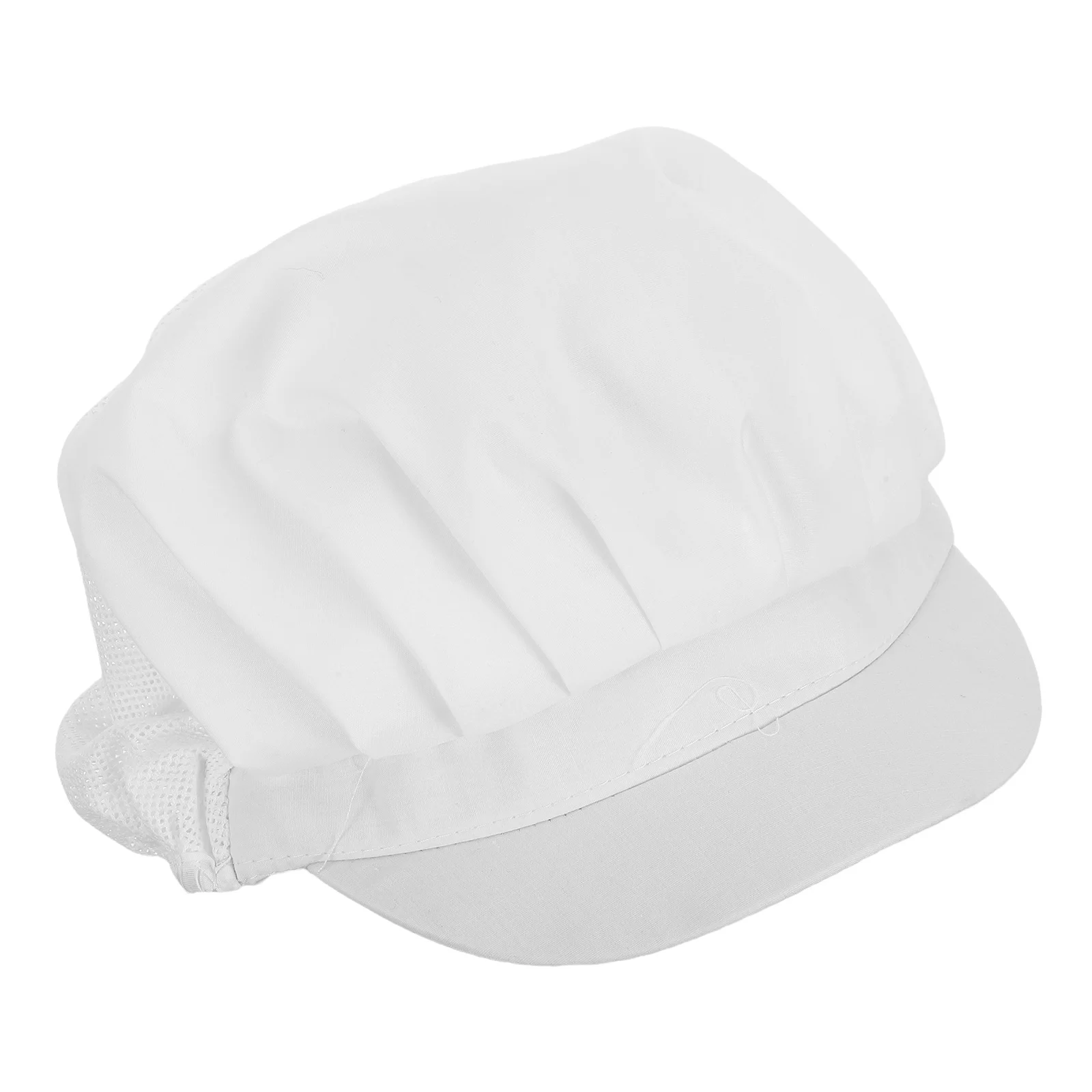 Boné anti-poeira leve malha respirável chapéu de trabalho para cozinha cozinhar limpeza manutenção catering sushi padeiro chef
