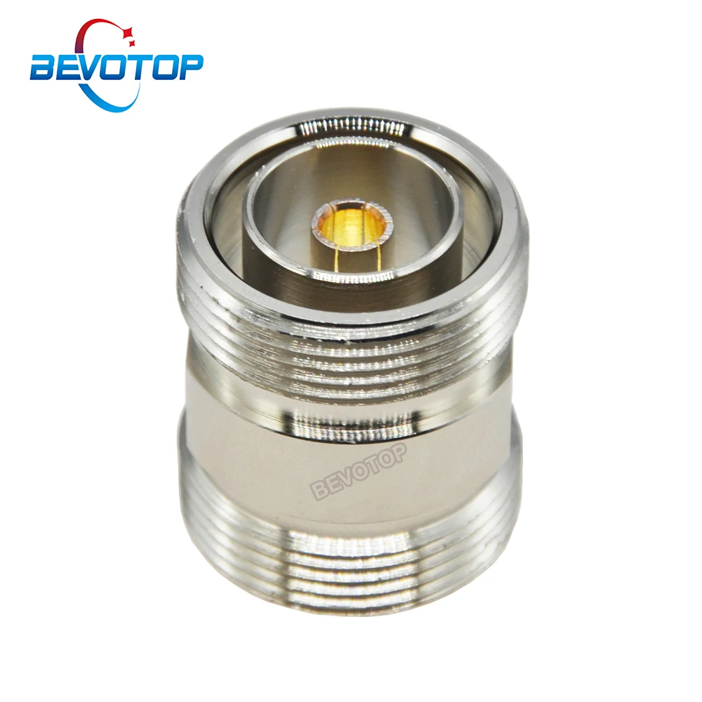 BEVOTOP L29 7/16 DIN Adapter DIN Female to DIN Female Convertor Straight Type RF Coaxial Adapter High Quality Copper Matetial