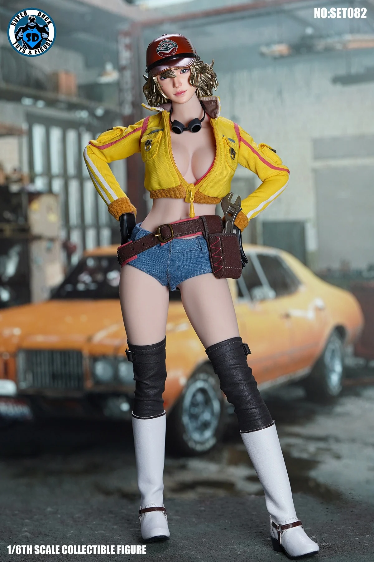 

В наличии Super Duck 1/6 сексуальный женский аксессуар для технических специалистов Set082 экшн-фигурка модели игрушки