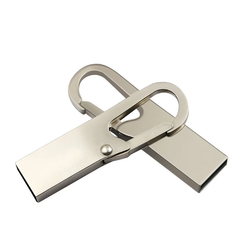 

New Mountaineering Buckle USB Flash Drive 128GB 64GB High Speed Stability Pen drive 32G 16G Metal USB Drive Creative U disk Gift