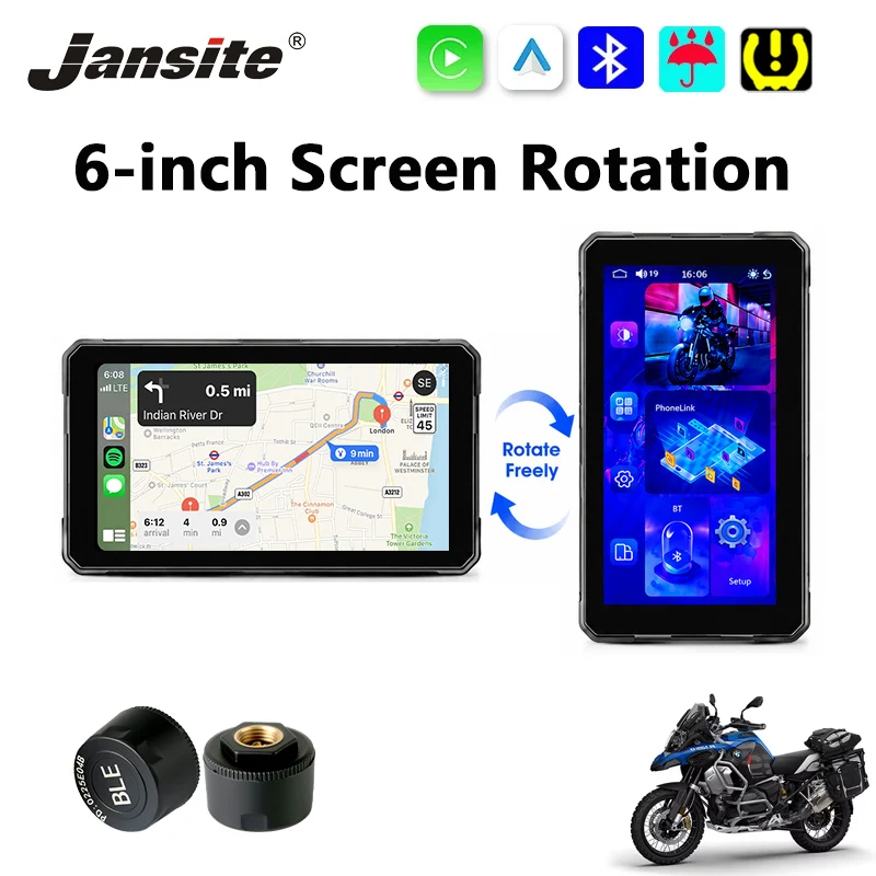 jansite-pantalla-de-navegacion-gps-portatil-de-6-pulgadas-para-motocicleta-con-carplay-bt50-android-auto-tablero-digital-rotacion-de-pantalla