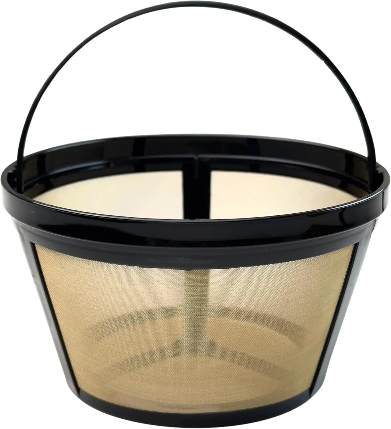 Filtro de café reutilizable de acero inoxidable para máquinas de 4-6 tazas, sin BPA, ecológico y apto para lavavajillas (paquete de 1)