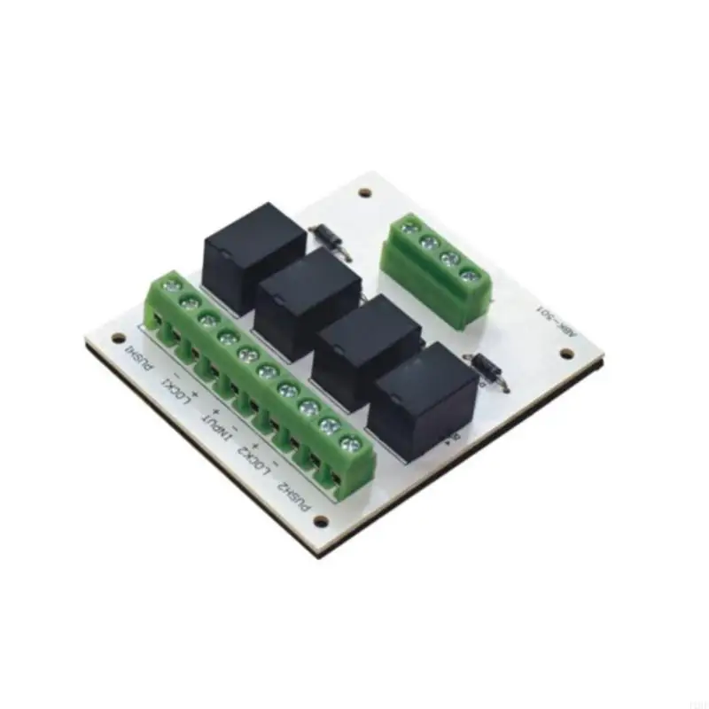 J1HF آلية قفل الباب المزدوج Double Door Door Belocking Module Module Module Plastuer for فعال إدارة الوصول #3