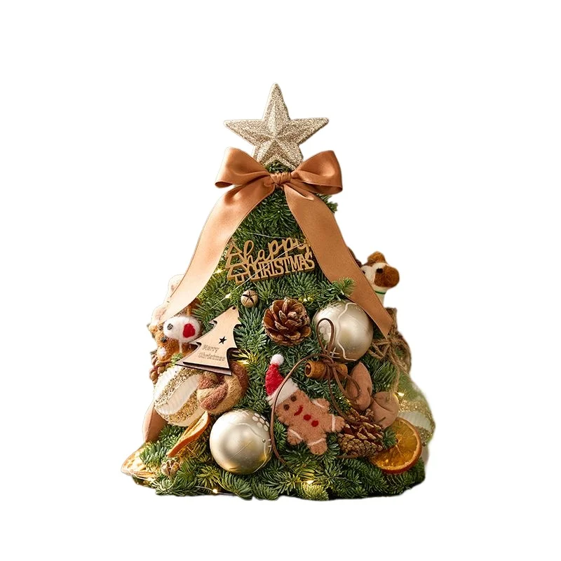 

Christmas tree, tabletop ornament, home DIY mini small tree, high-end atmosphere decoration ornament