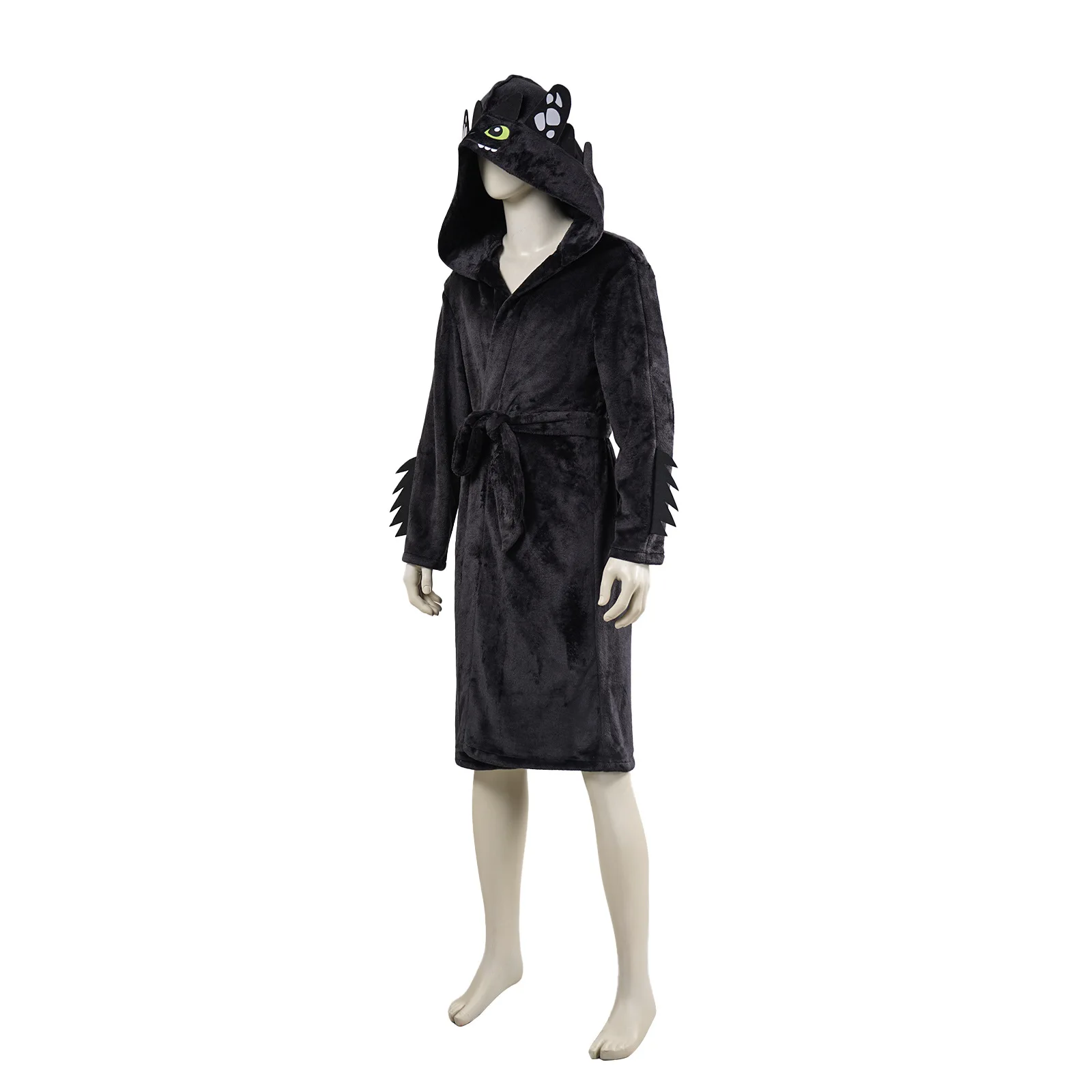 Toothless Bathrobe Cosplay Costume How To Train Your Dragon Hooded Cartoon Bathrobe Cosplay Dress-up Clothes