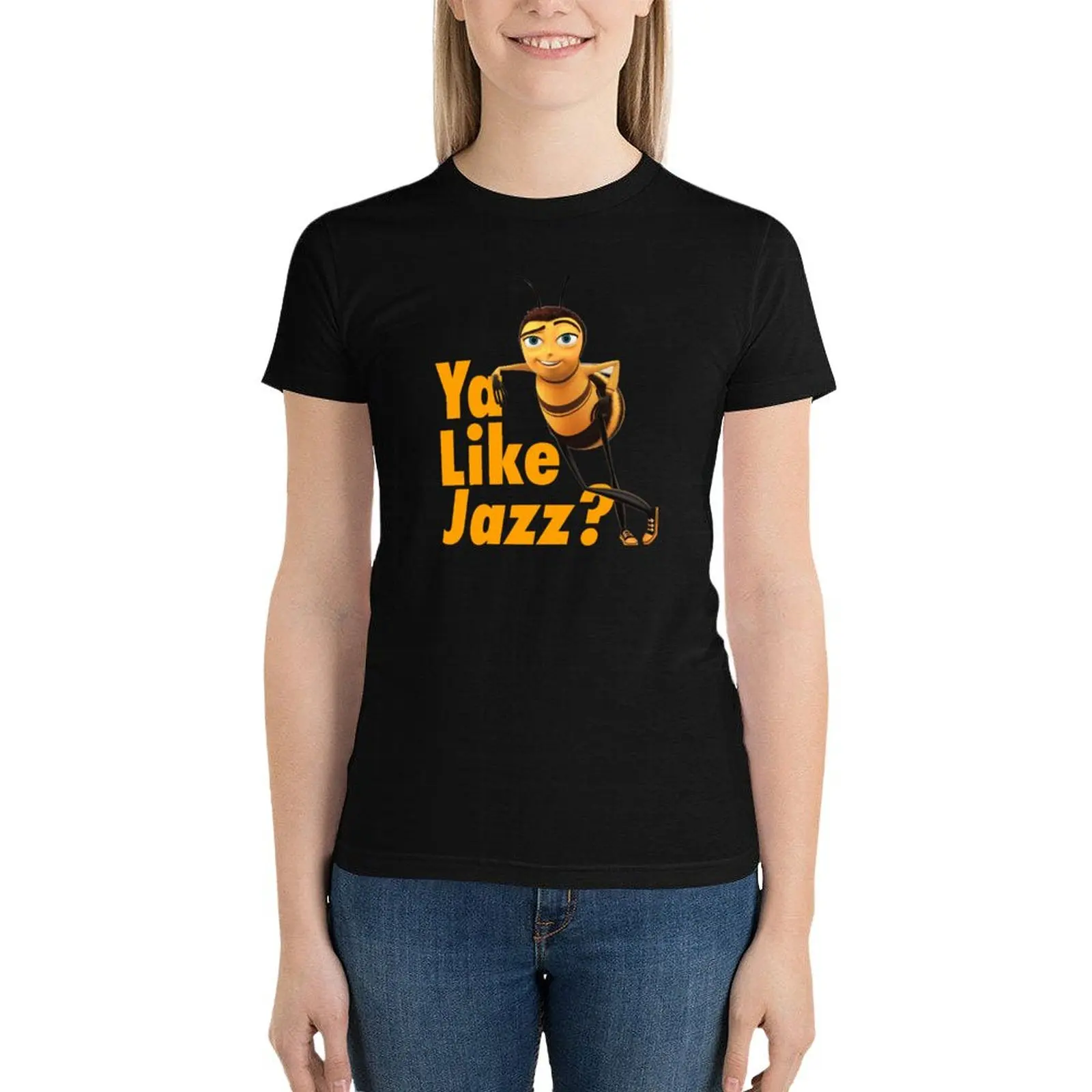 

Ya Like Jazz T-Shirt plus size tops tops oversized Woman fashion