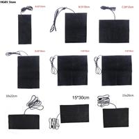 100% brand new 1/4PCS USB 5V Carbon Fiber Heating Pad Hand Warmer USB Heating Film Electric Winter Infrared Fever Heat Mat