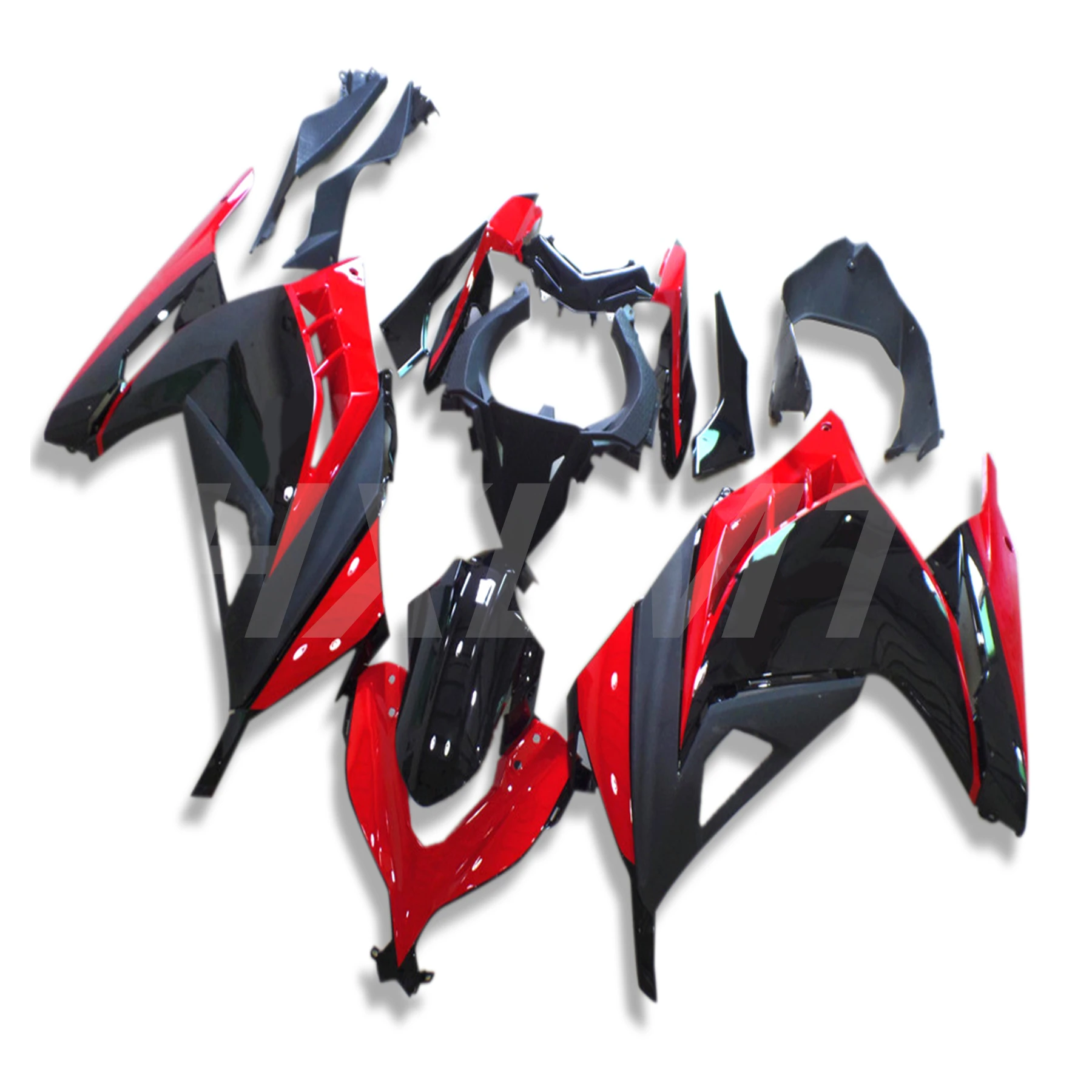 

Bodywork For KAWASAKI EX300 EX 300 Ninja300 2013 2014 ZX300 Ninja 13 14 ABS Red Black Frame Fairing Body Kits