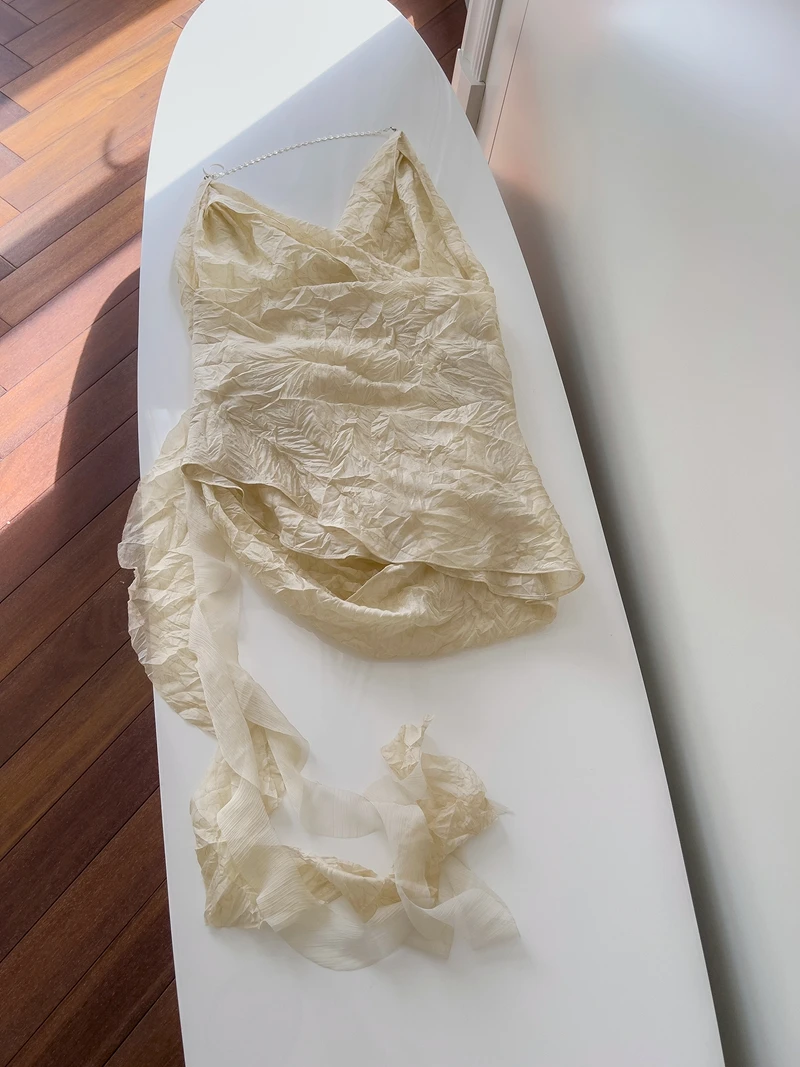 Ele Sexy Bal Neline Satin Fi Tail f jupe tenue de vacances taille haute a-ligne longue Dr Faionable fermeture éclair Sle