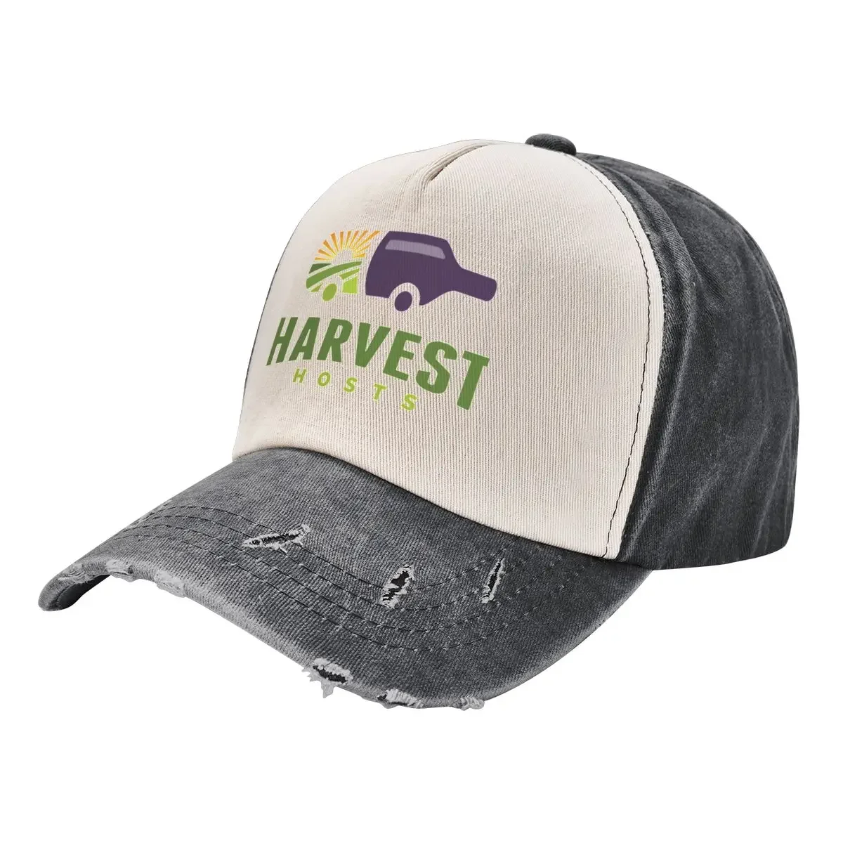 Harvest Hosts Baseball Cap funny hat Trucker Hat Sun Hats For Women Men's