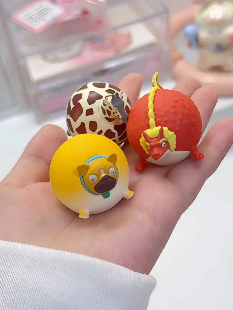

Rollin Wild All For Play Round Animal Stacking Toy Blind Box Chubby Animal Figures Desktop Ornament Collectible Gift For Kids