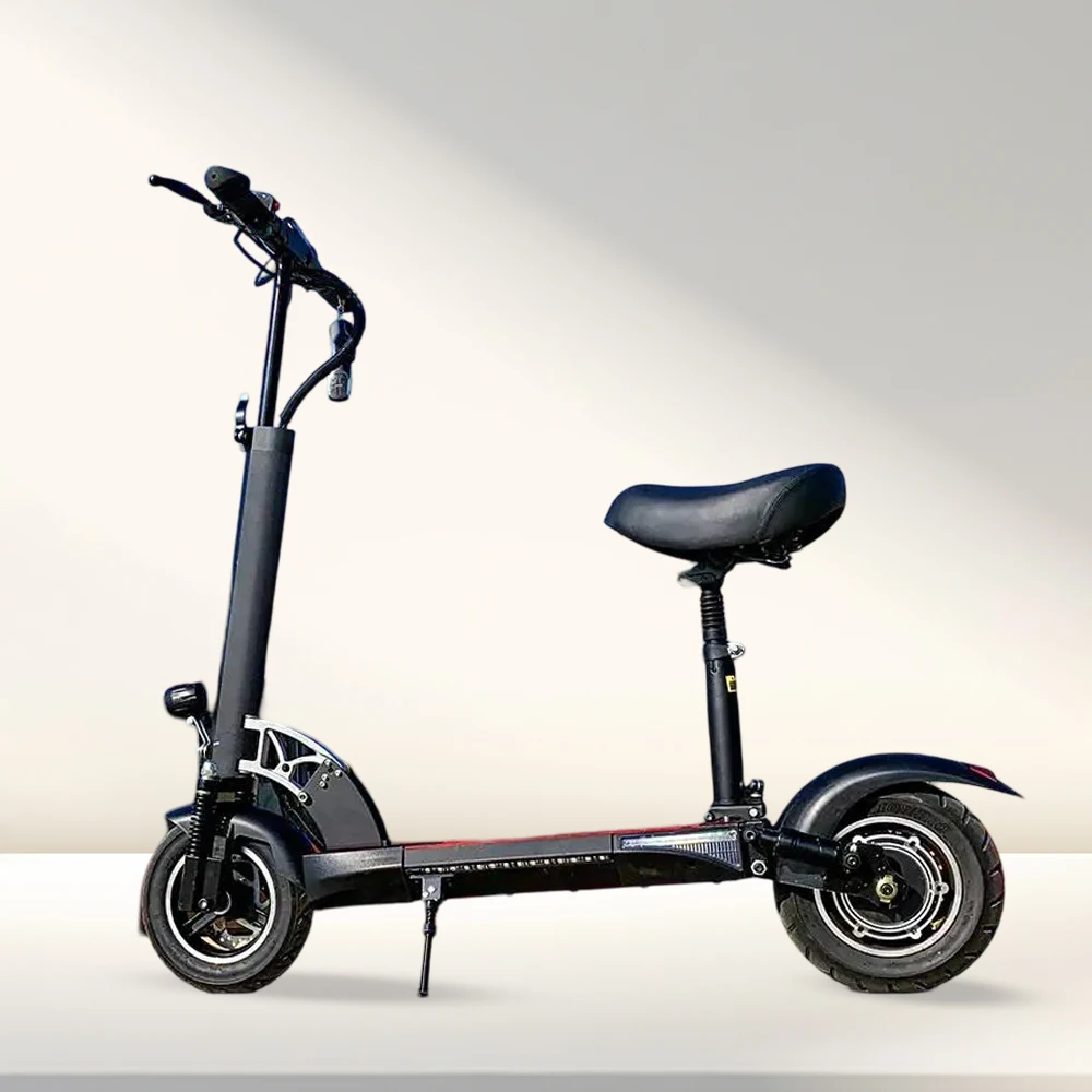 

The Newly Designed 48V 500W Electric Scooter Is Easy To Operate and Convenient for Home Use