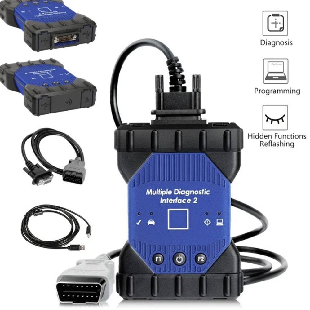 BEST 1:1 MDI Car OBD2 Scanner FORG-m MDI1 Multiple Diagnostic Interface USB WIFI HDD Software OBD2 Scanner For FORGDS2 Tech2Win