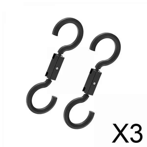 

Черные крючки из АБС-пластика для спинки сиденья, универсальный органайзер-вешалка на подголовник для внедорожников, грузовиков и других автомобилей, простая установка