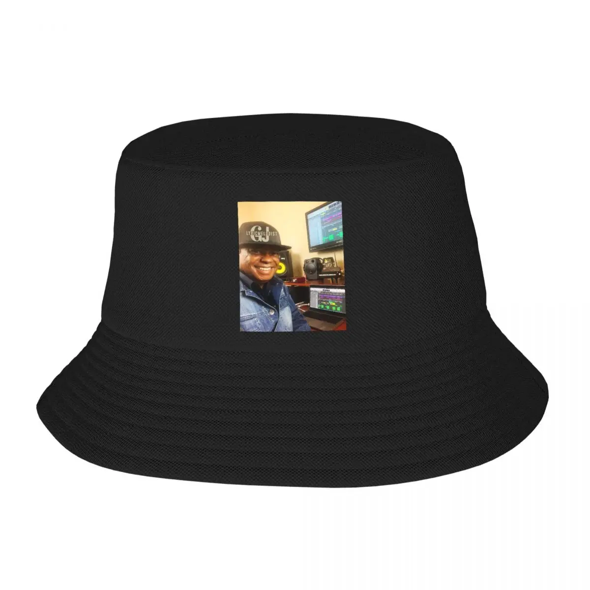 Gj Lyricmelodist In His Studio Bucket Hat Panama For Kids Bob Hats Hip Hop Fisherman Hats Summer Beach Fishing Unisex Caps