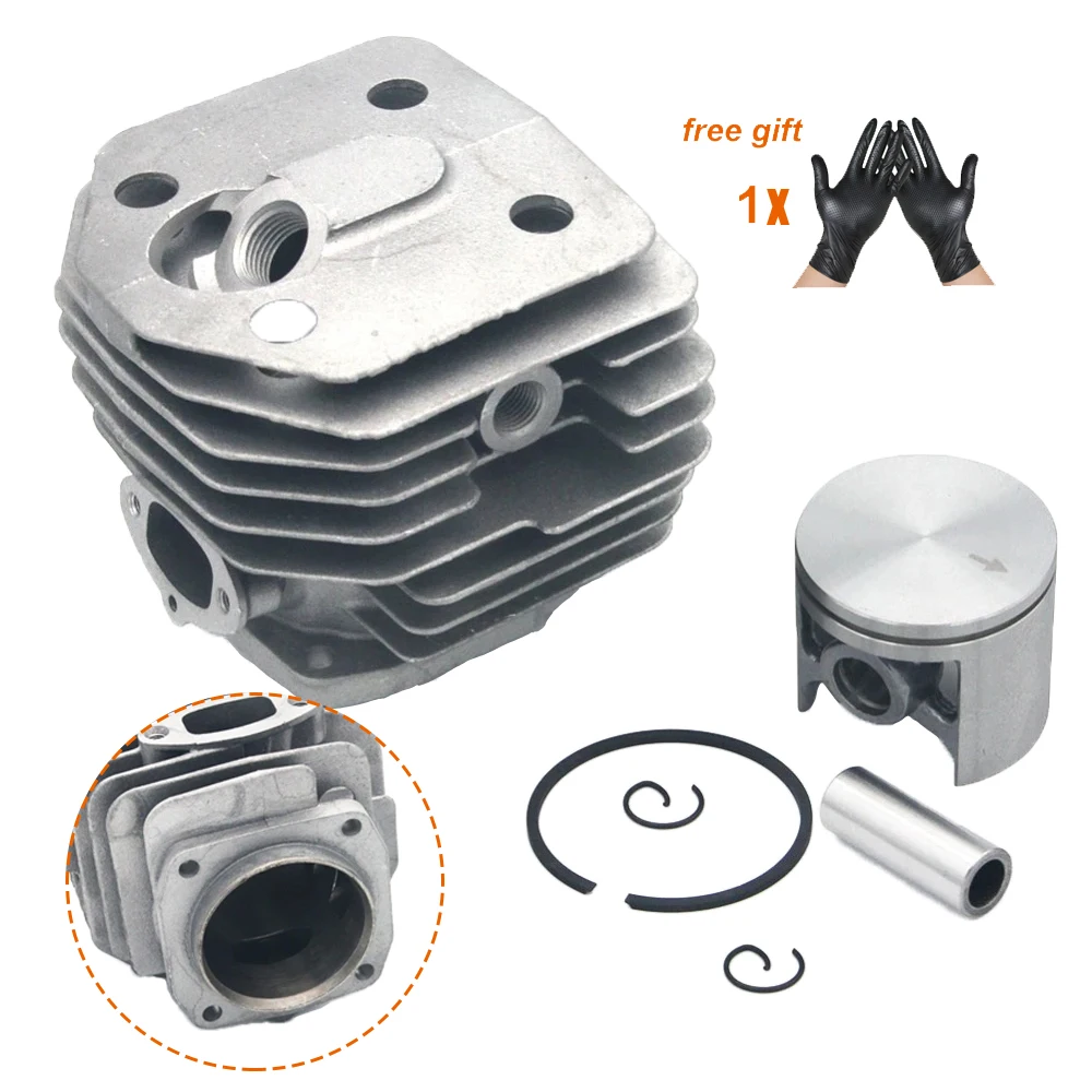 45mm  Cylinder Piston Kit for Husqvarn Chainsaw 154 154XP 254 254XP 238 503503903 503586772 503503902