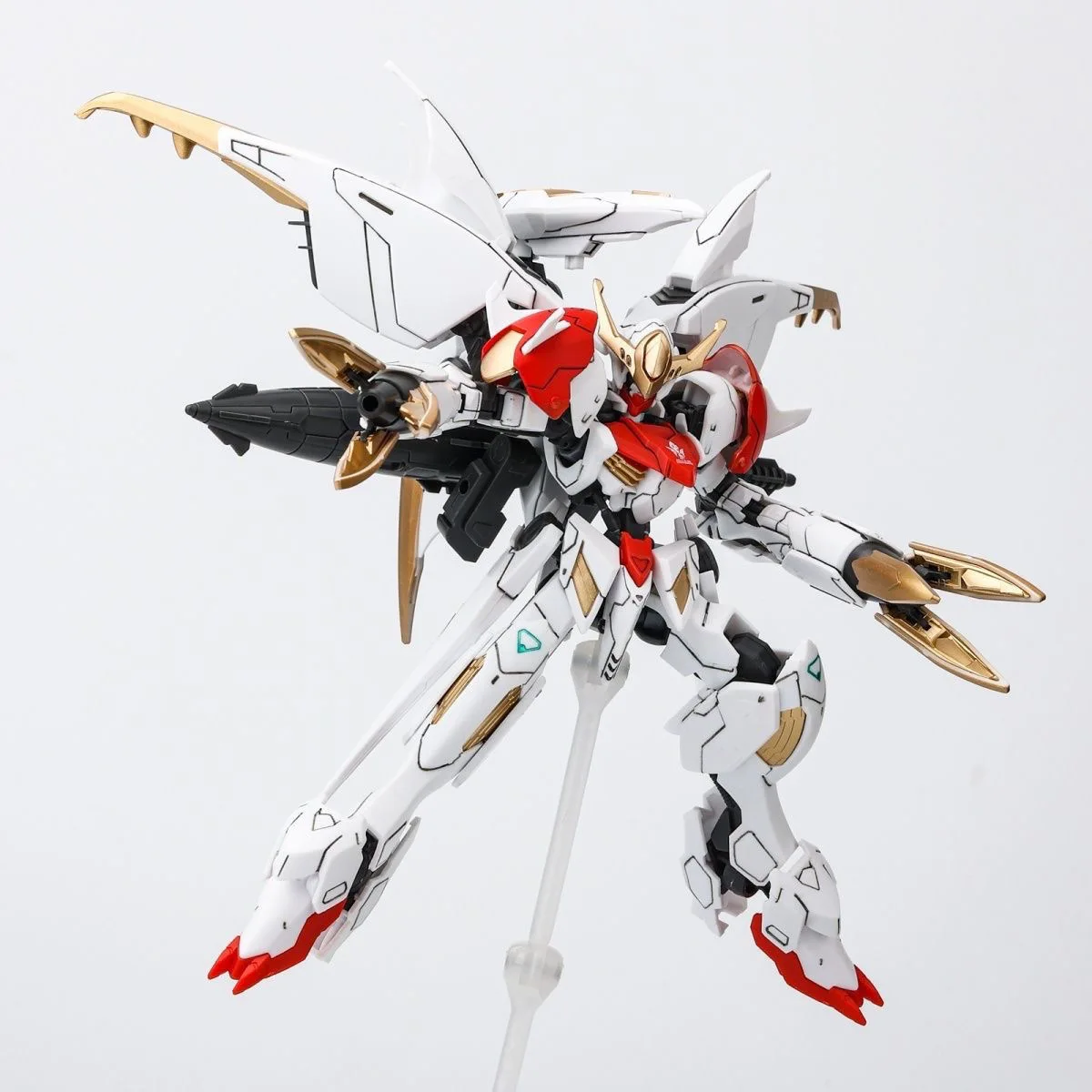 GAOKE Model Verbazingwekkende Barbatos Lupus HG 1/144 ASW-G-08A Model Assemblage Kit Action Figure Robot Kids Geschenken
