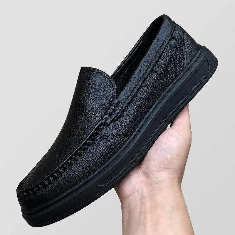 

Новые мужские туфли без шнуровки для вождения, противоскользящие лоферы на мягкой резиновой подошве, повседневные кроссовки