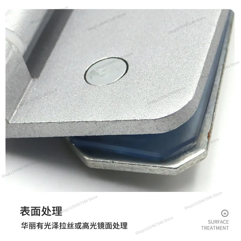 For Shower Room Glass Door Clamp Casement Folding Movable Glass Hinge Office High Partition Hinge Sandblasted Glass Clamp 4