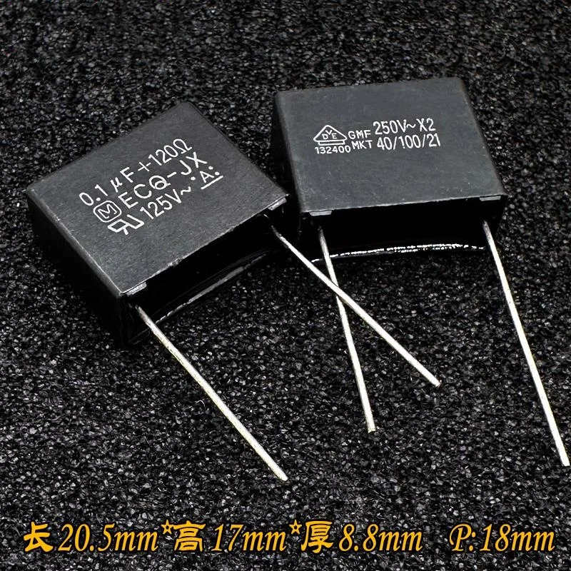 10 peças 104 100nf 0.1uf 125v 250v 120 � �   Capacitor do módulo capacitor de resistor de 120ohm