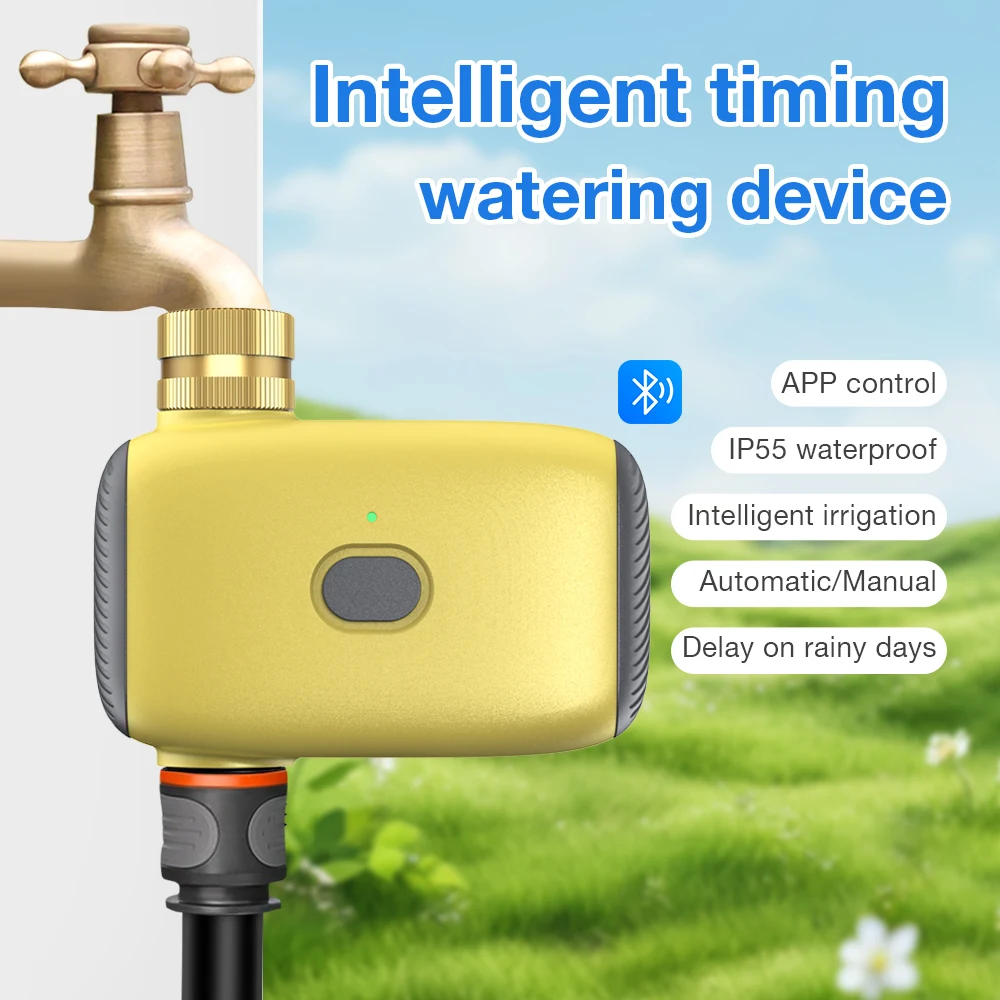 Factory Wholesale New Intelligent Drip Irrigation Watering System Watering Timer Garden Plant Single Path Waterer