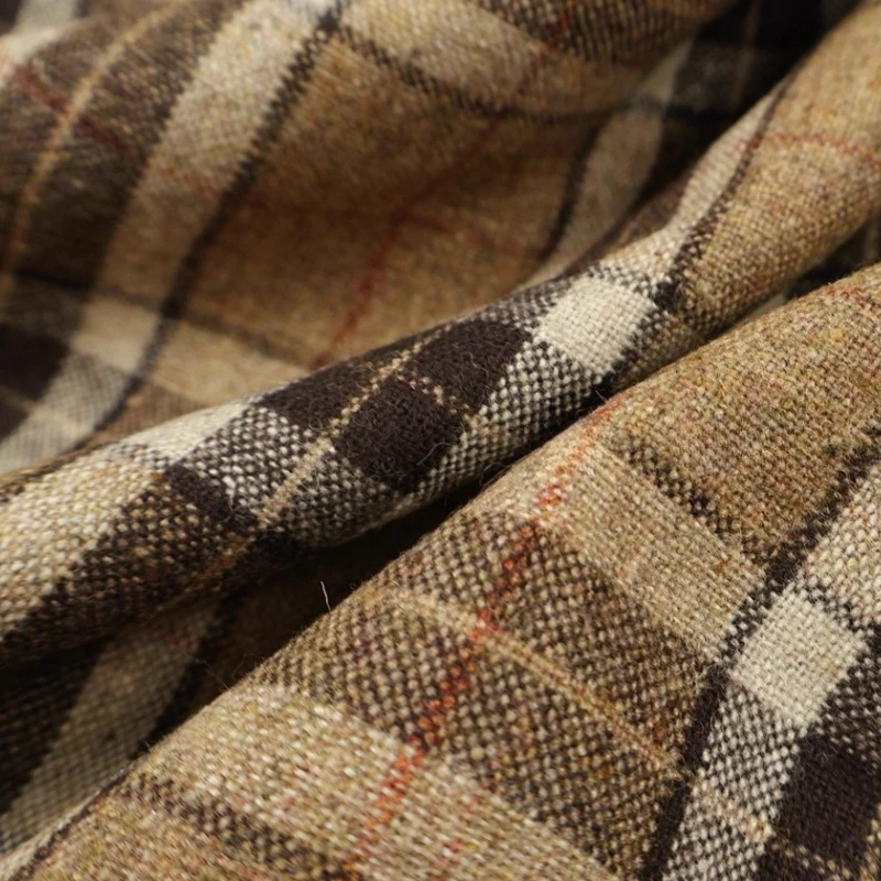 قماش تويد منقوش من الصوف 100% - مراجعة Wool Blanket Herringbone وسعره